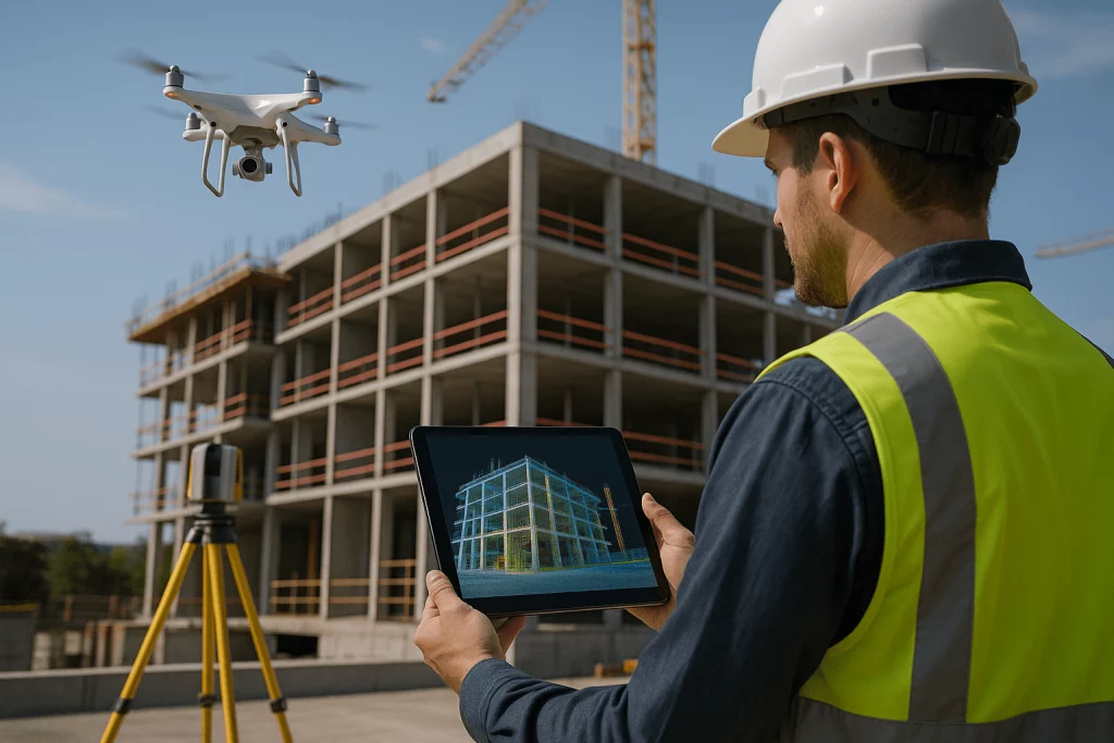 Bauleiter vermisst Gebäude mit KI